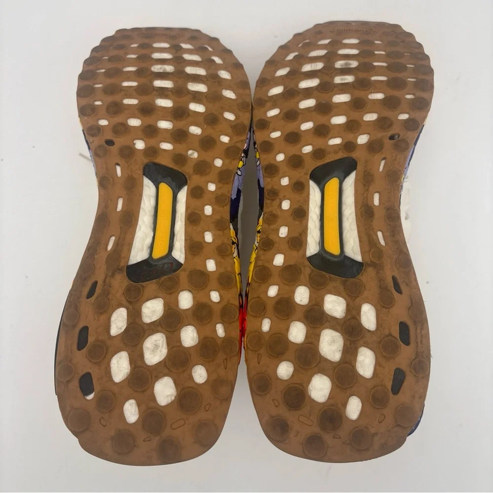 adidas White Athletic Shoes with‎ Colorful Sole - Picture 8 of 10